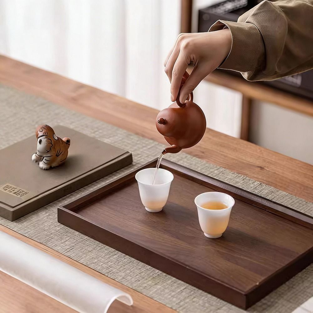 Kitchen Appliances Vintage - Bandeja Decorativa de Bambu Natural, Bandeja