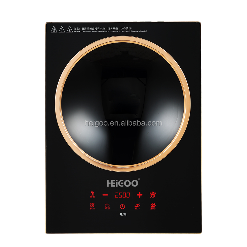 Induction Cooktop Portable - Fogão de indução elétrico côncavo portátil