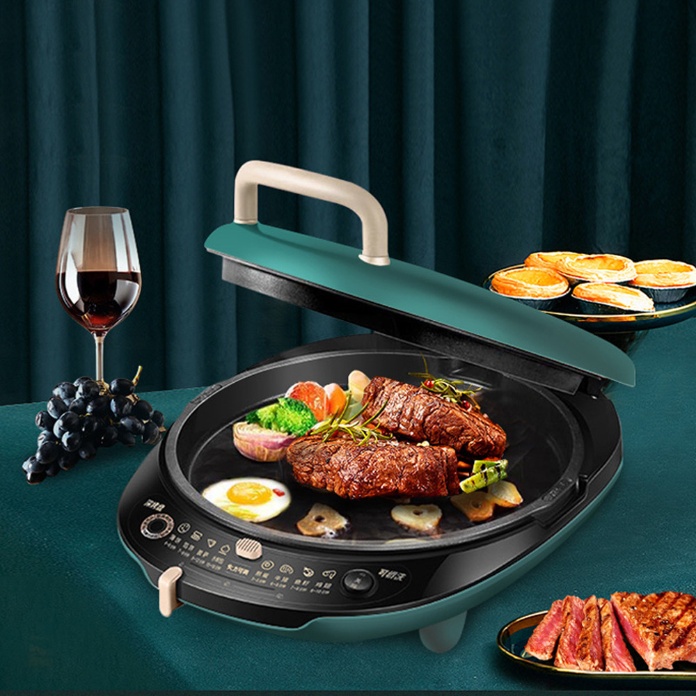 Crepe Maker Non Stick - Máquina elétrica de panqueca doméstica, assadeira