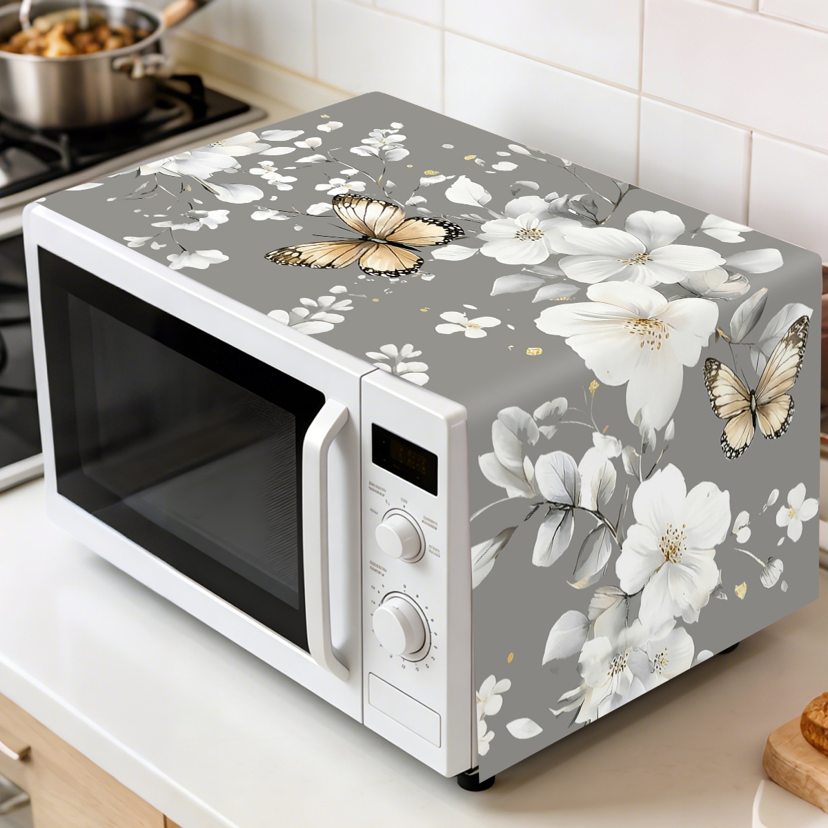 Kitchen Appliances White - 1 unidade Capa Protetora Branca para