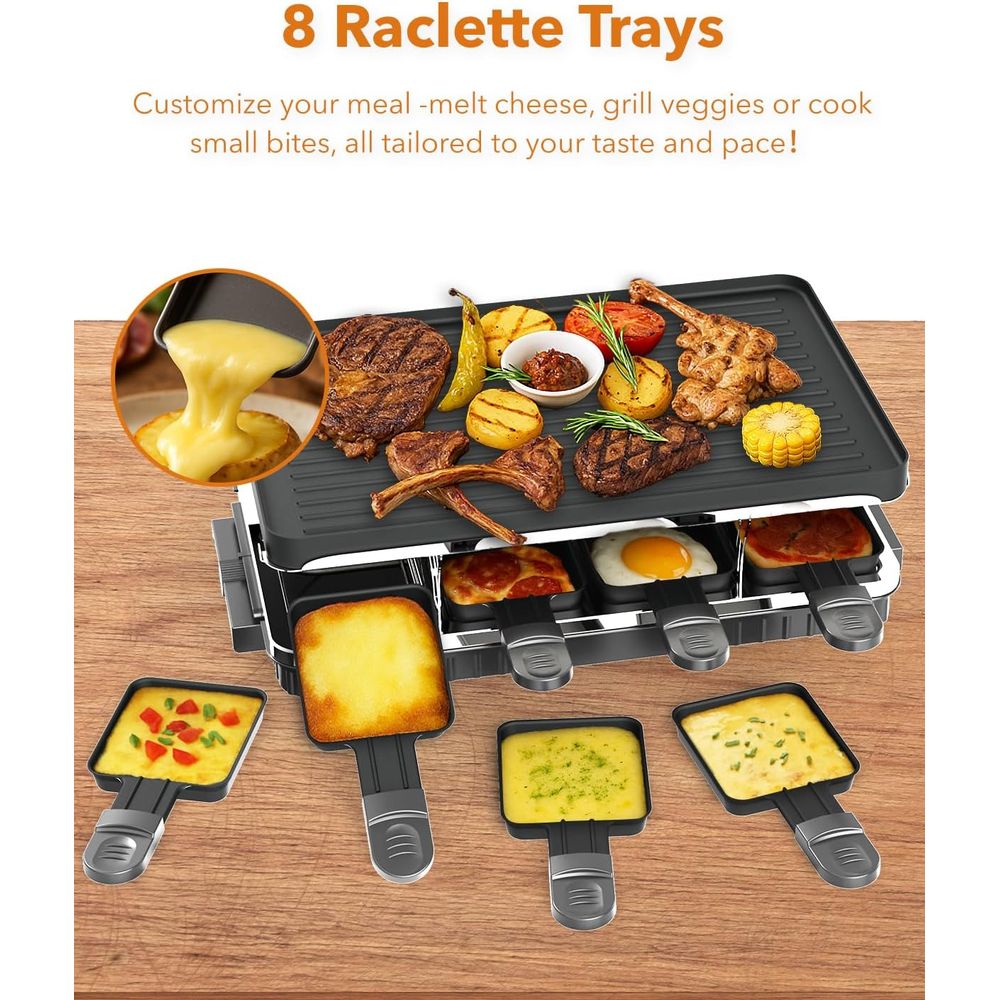 Grelhador de Raclette, Grelhad - Raclette Grill Table avaliação e preço