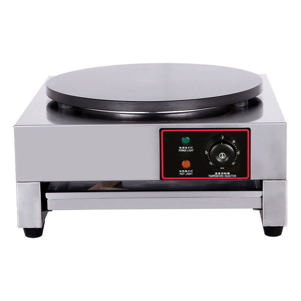Aço inoxidável elétrica crepe  - Crepe Maker Non Stick avaliação e preço