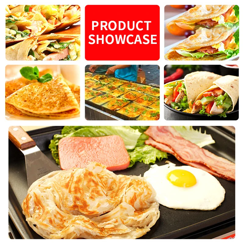Chapa Elétrica Rotativa Manual - Crepe Maker Non Stick avaliação e preço
