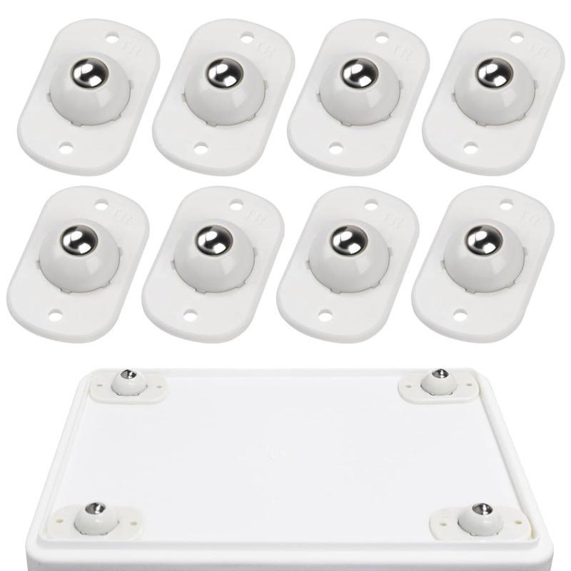 8 Peças Rodízios Autoadesivos  - Kitchen Appliances White avaliação e preço