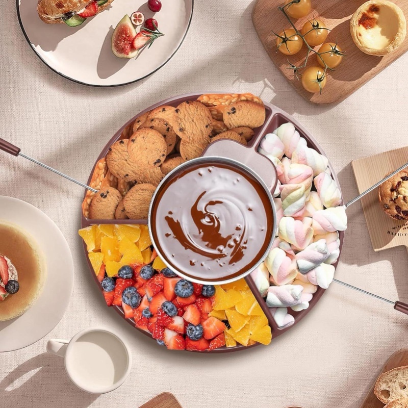 Panela Elétrica para Derreter  - Fondue Set Electric avaliação e preço