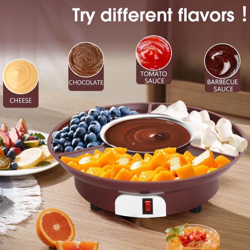 Panela Elétrica para Derreter  - Fondue Set Electric avaliação e preço