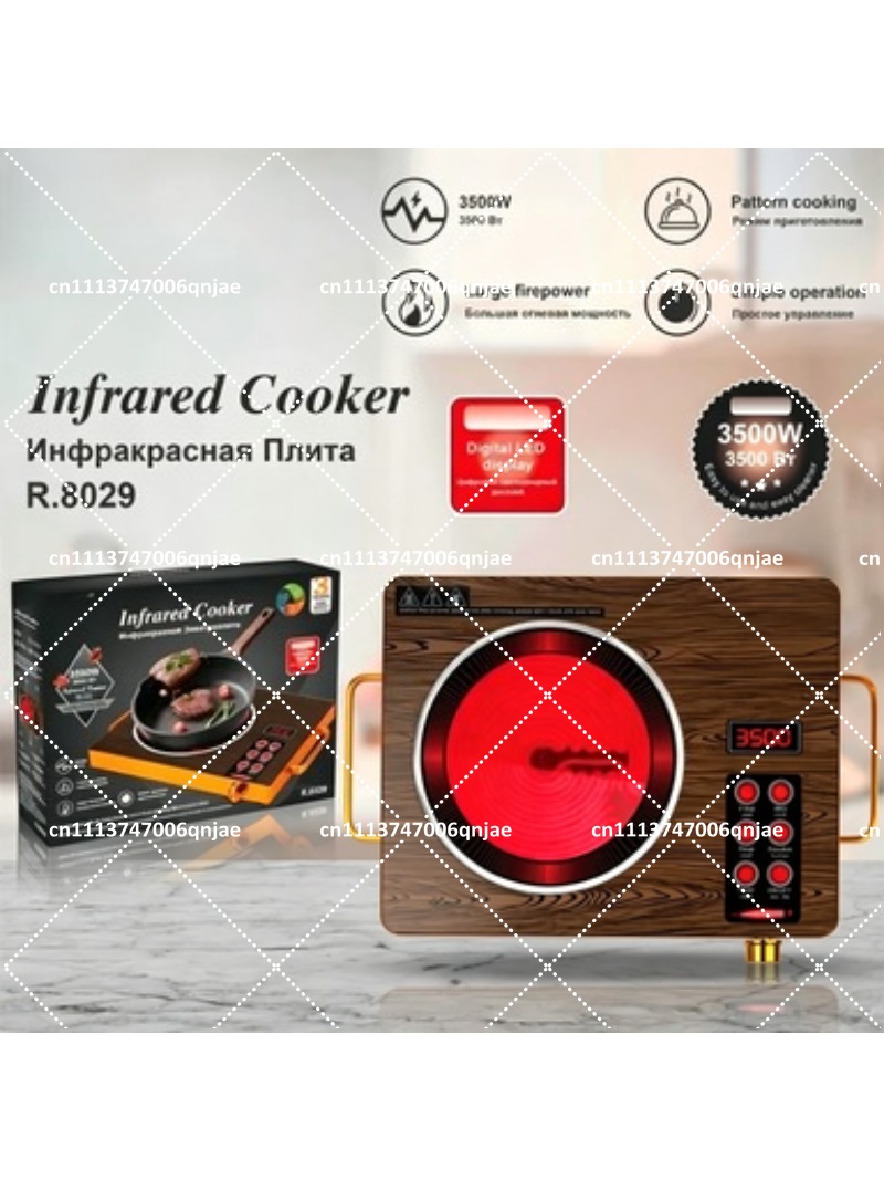 Fogão Elétrico de Cerâmica de  - Induction Cooktop Portable avaliação e preço