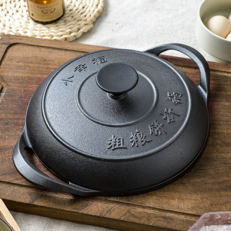 Chapa de ferro fundido autênti - Crepe Maker Non Stick avaliação e preço