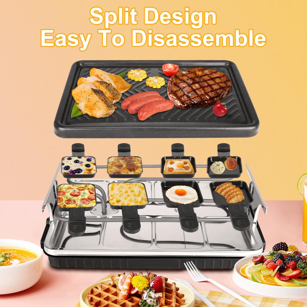 Grelha de mesa elétrica corean - Raclette Grill Table avaliação e preço