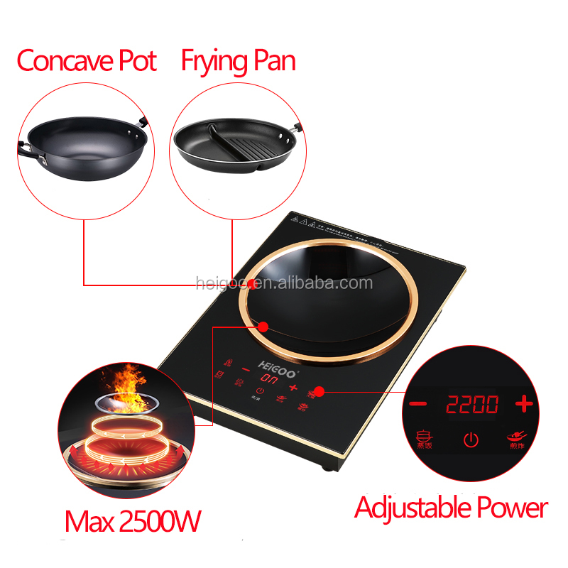 Fogão de indução elétrico cônc - Induction Cooktop Portable avaliação e preço