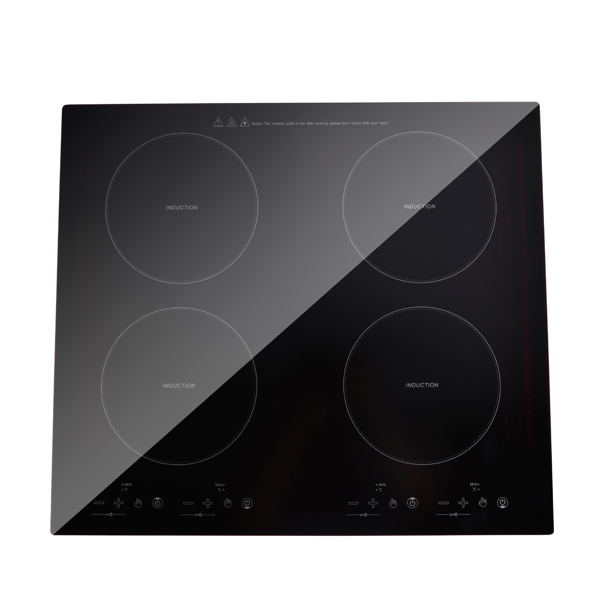 Fogão elétrico comercial de in - Induction Cooktop Portable avaliação e preço