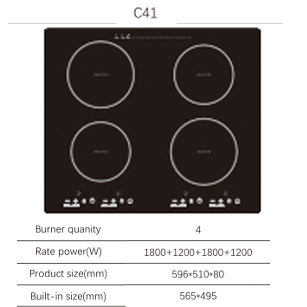 Fogão elétrico comercial de in - Induction Cooktop Portable avaliação e preço
