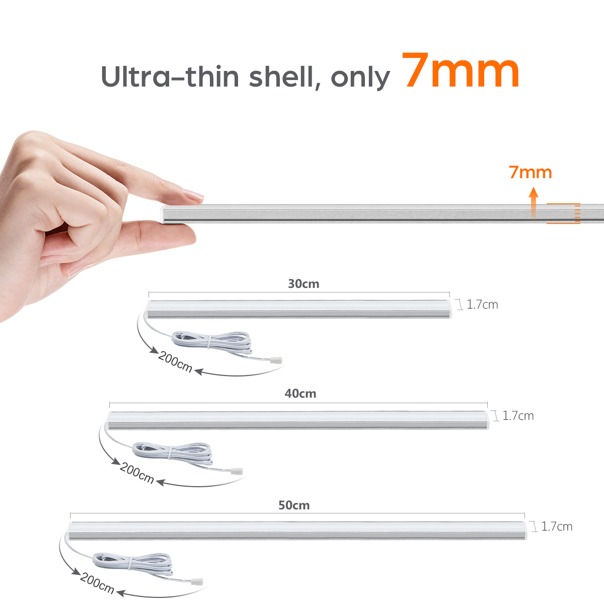 1-6 pces cozinha led sob a luz - Kitchen Appliances Online avaliação e preço