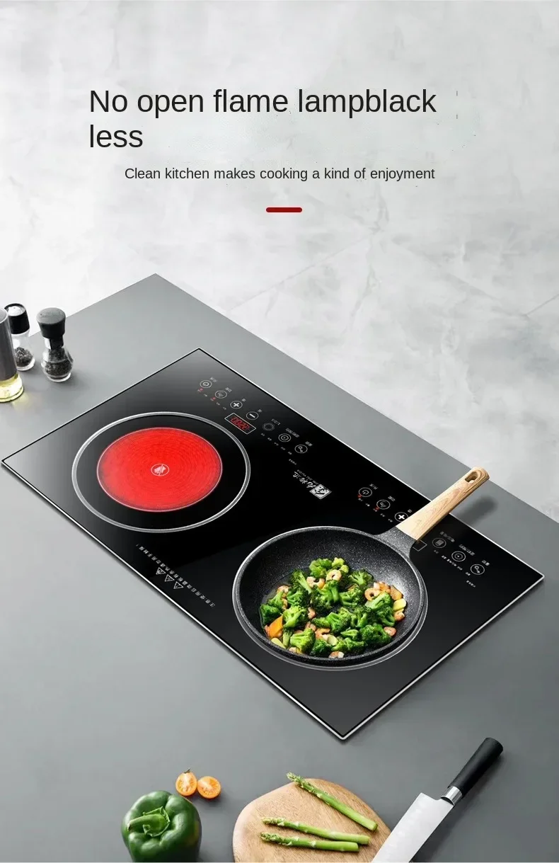 Fogão duplo elétrico portátil  - Induction Cooktop Portable avaliação e preço