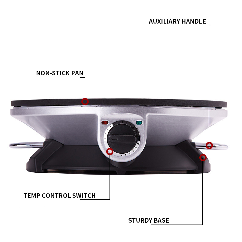 Máquina de Crepe para Casa, Pa - Crepe Maker Non Stick avaliação e preço