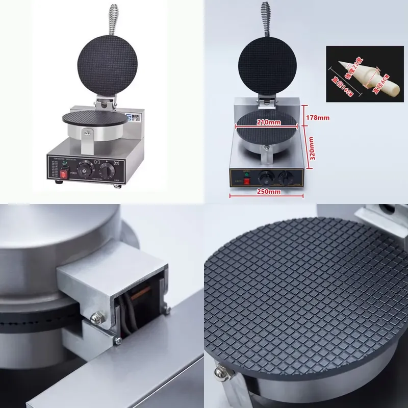 Máquina de Lanches Elétrica TE - Crepe Maker Non Stick avaliação e preço