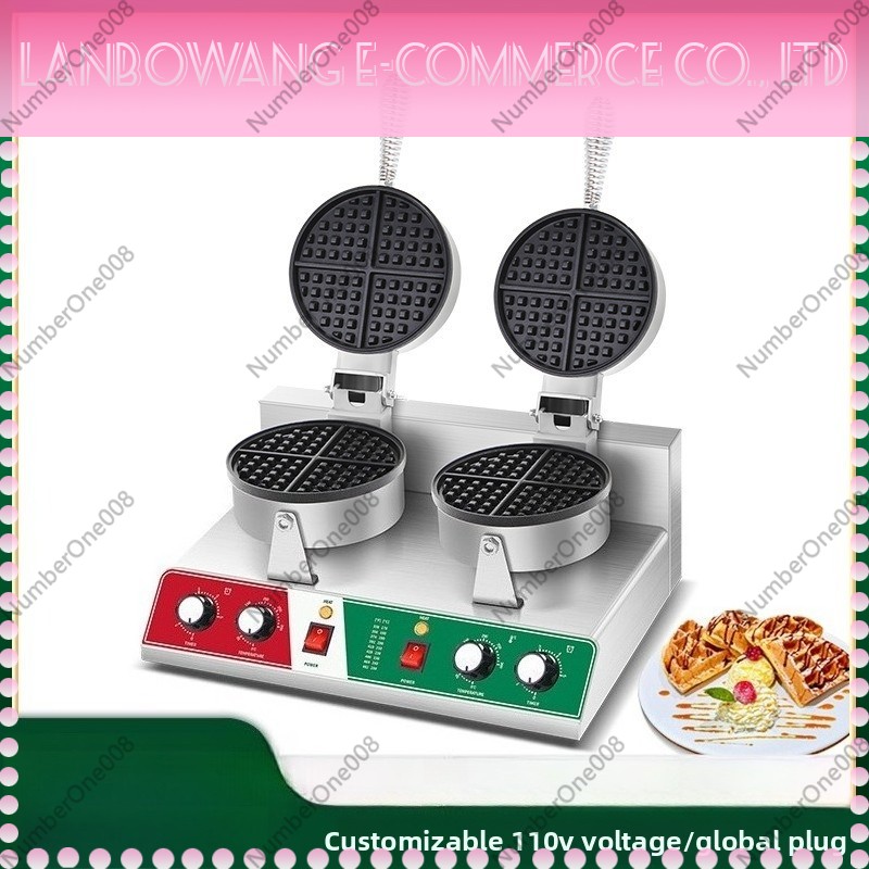 Máquina de Waffles Rotativa An - Crepe Maker Non Stick avaliação e preço