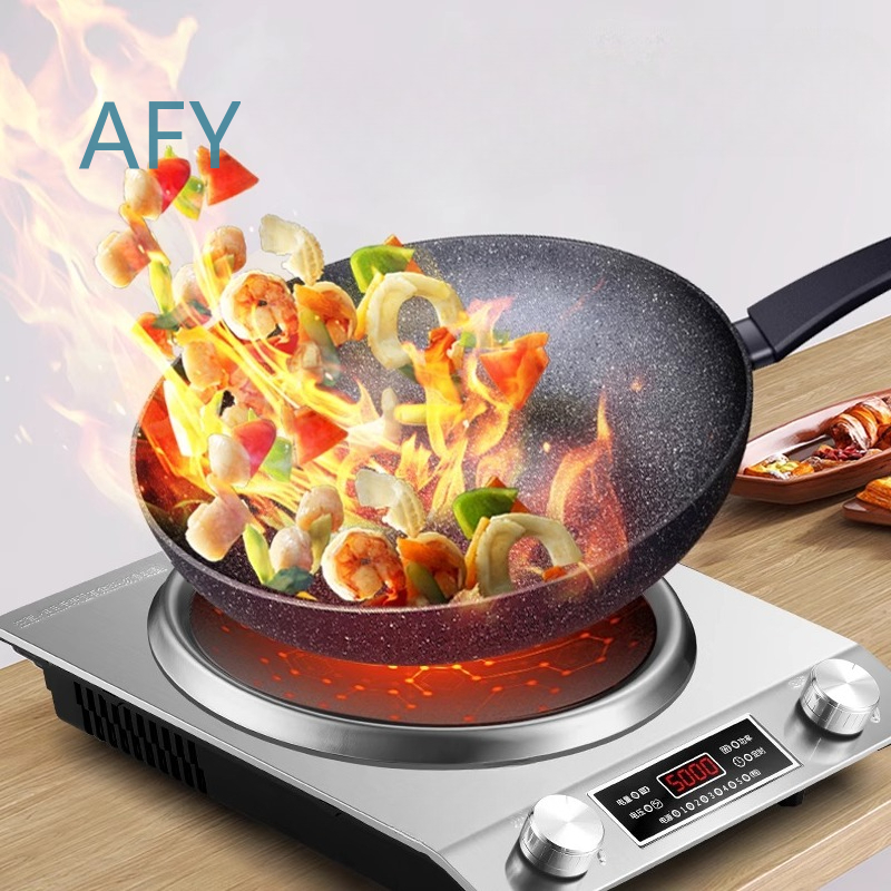 Fogão de Indução Côncavo 220V  - Induction Cooktop Portable avaliação e preço