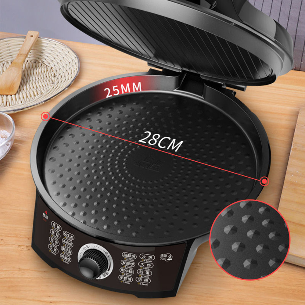 2025 versão assadeira elétrica - Crepe Maker Non Stick avaliação e preço