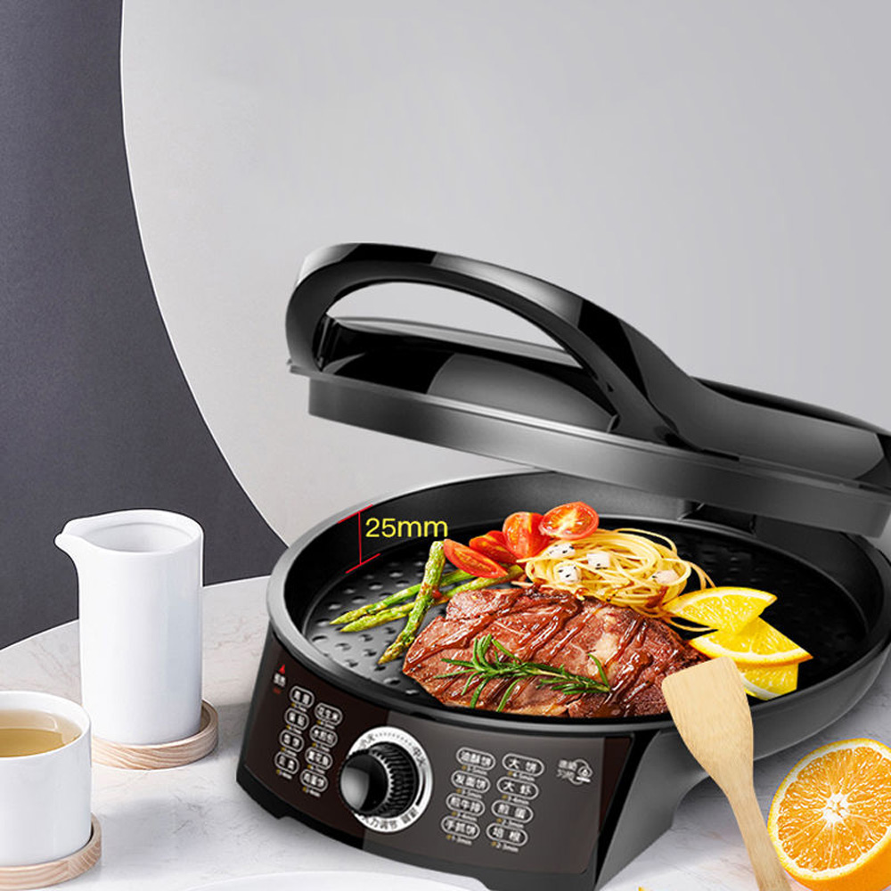 2025 versão assadeira elétrica - Crepe Maker Non Stick avaliação e preço