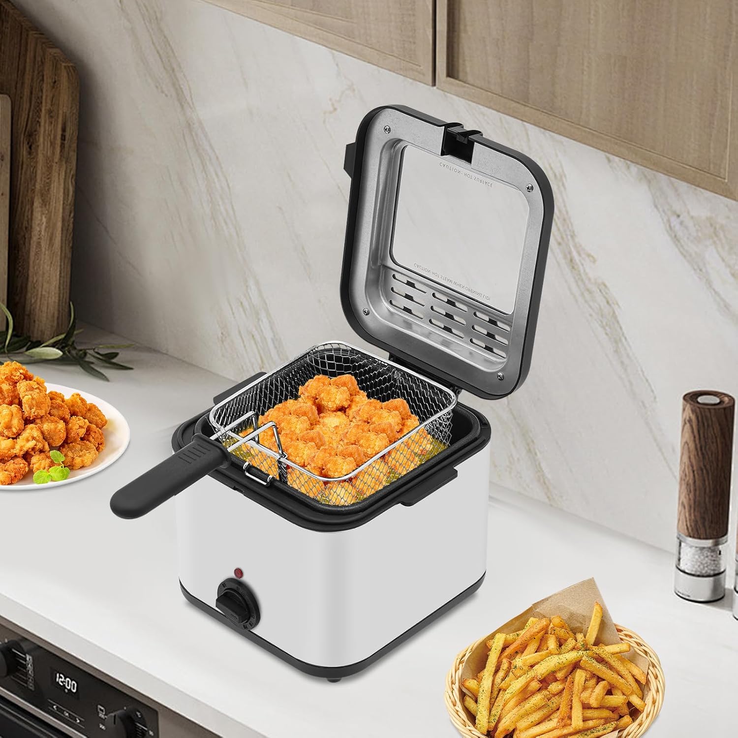 Fritadeira Elétrica de Bancada - Kitchen Appliances For Home avaliação e preço
