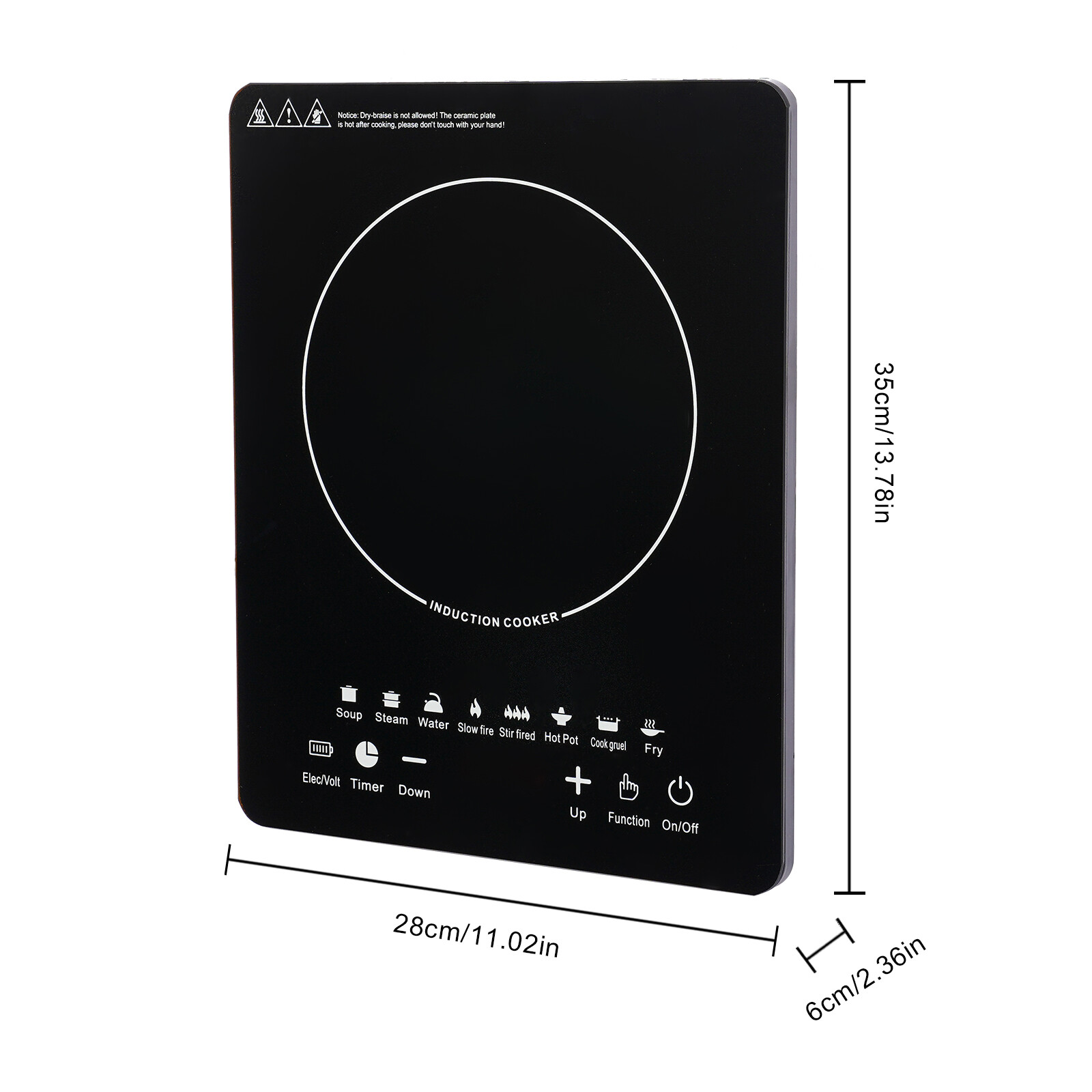 Fogão Elétrico de Indução 110V - Induction Cooktop Portable avaliação e preço