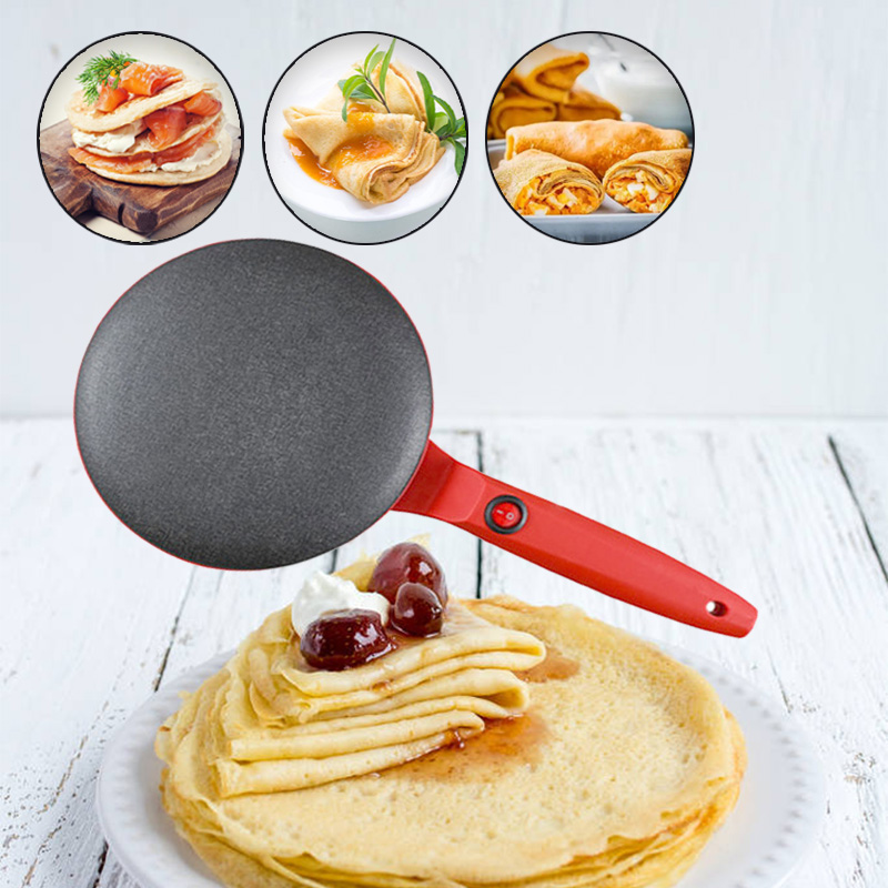 Máquina Elétrica de Crepes e P - Crepe Maker Non Stick avaliação e preço