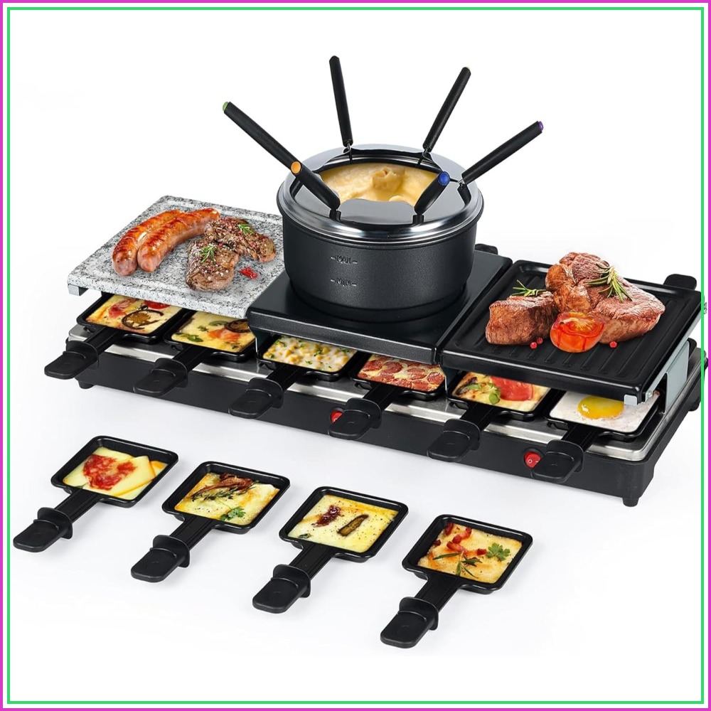 Grelhador de Raclette - Chapa  - Raclette Grill Table avaliação e preço