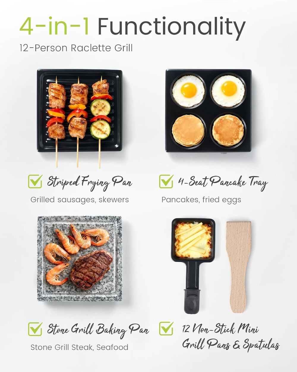 Grelhador de Raclette - Chapa  - Raclette Grill Table avaliação e preço