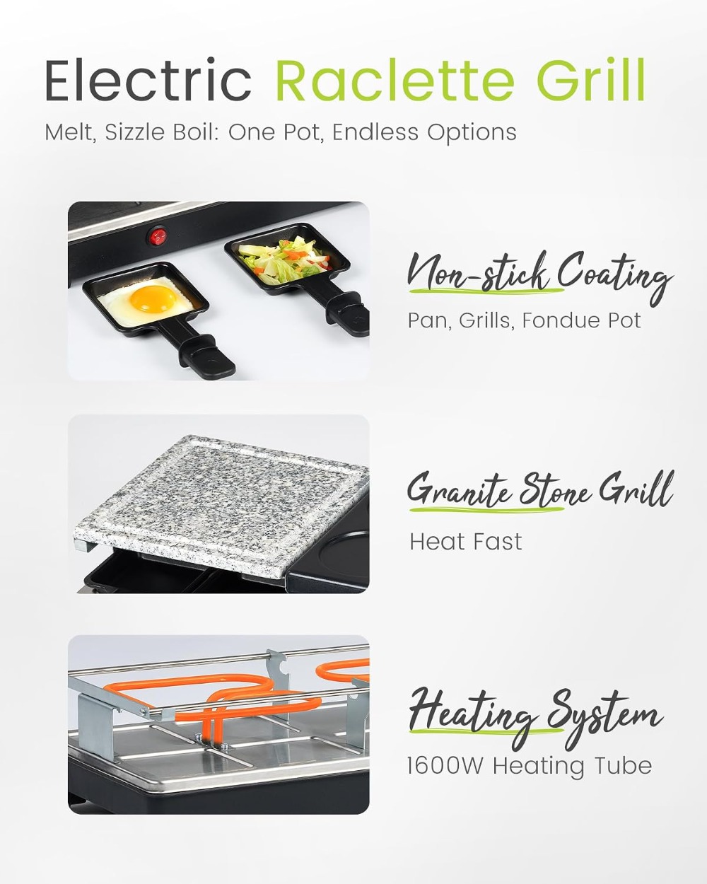 Grelhador de Raclette - Chapa  - Raclette Grill Table avaliação e preço