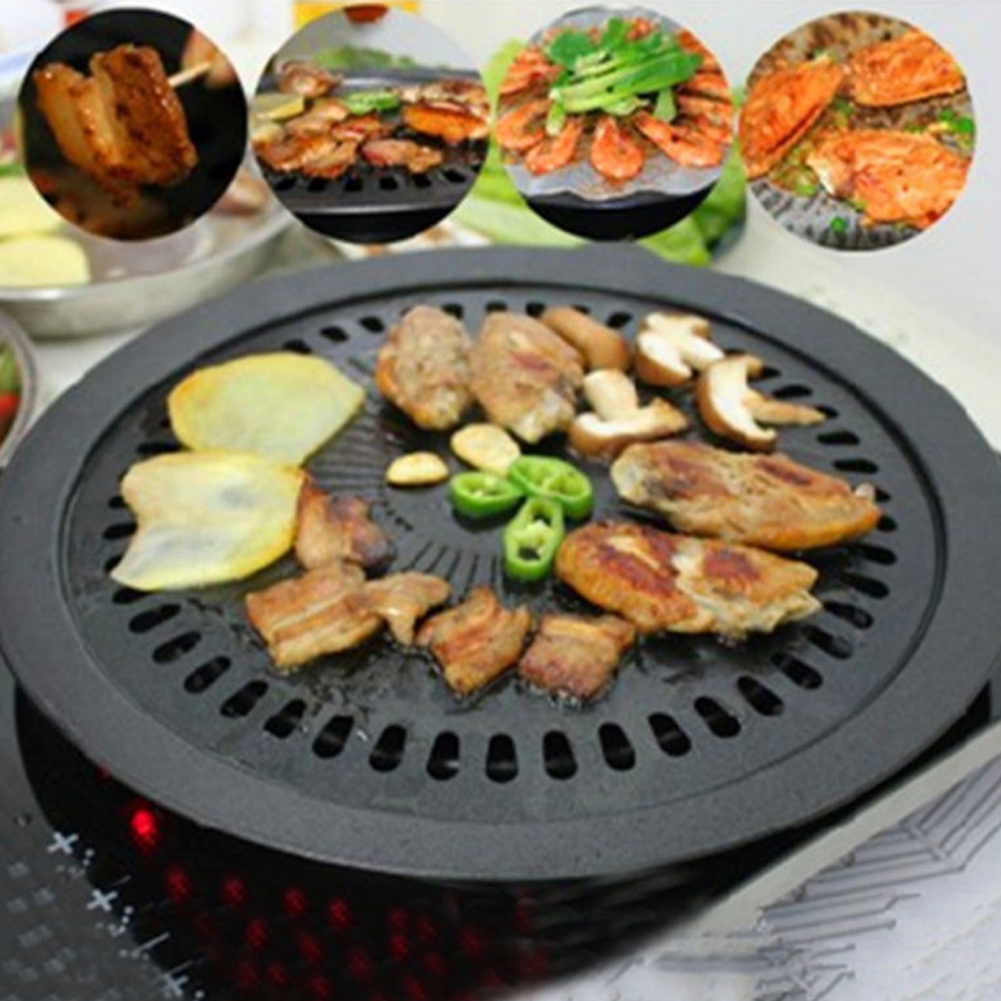 Grelha de churrasco sem fumaça - Fondue Set Electric avaliação e preço