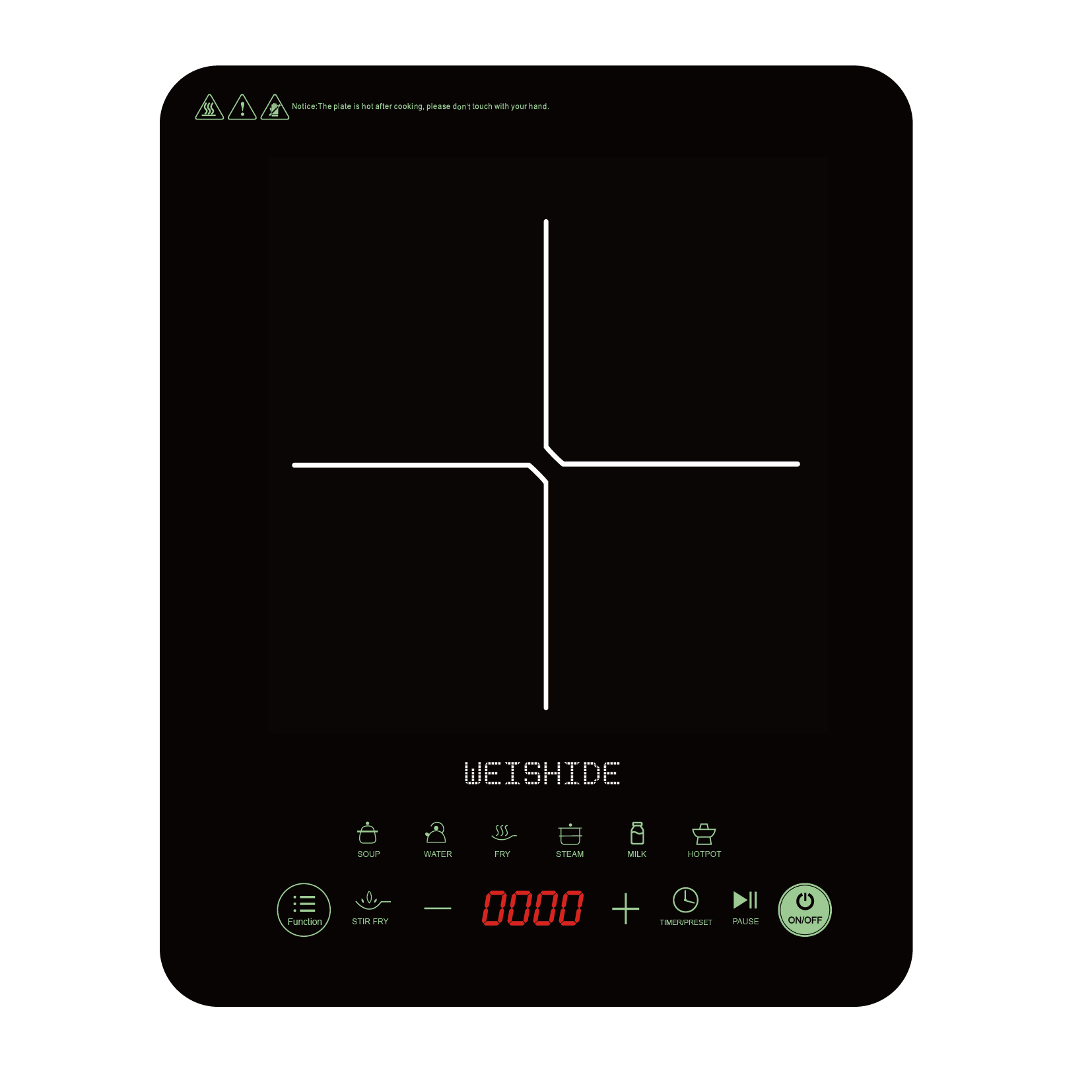 Fogão de indução multifunciona - Induction Cooktop Portable avaliação e preço